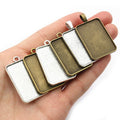 23x33mm Gold Zinc Alloy Charm Pendant for DIY Necklace Bracelet Jewelry Making view 3