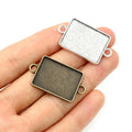 18x25mm Zinc Alloy Charm Pendant for DIY Necklace Bracelet Jewelry Making view 4