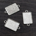 18x25mm Zinc Alloy Charm Pendant for DIY Necklace Bracelet Jewelry Making view 2