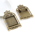 20mm Gold Zinc Alloy Charm Pendant No.618010 for DIY Necklace Bracelet Jewelry Making view 4