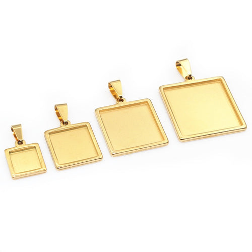 25mm Gold Zinc Alloy Charm Pendant No.058663 for DIY Necklace Bracelet Jewelry Making