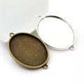 30x40mm 9g Zinc Alloy Charm Pendant No.612929 for DIY Necklace Bracelet Jewelry Making view 1