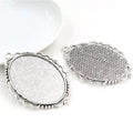 30x40mm 8g Zinc Alloy Charm Pendant for DIY Necklace Bracelet Jewelry Making view 3