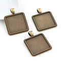 25mm 7g Zinc Alloy Charm Pendant No.993746 for DIY Necklace Bracelet Jewelry Making view 3