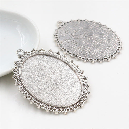 30x40mm 9g Zinc Alloy Charm Pendant No.525102 for DIY Necklace Bracelet Jewelry Making