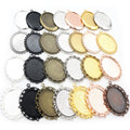 30x40mm 10g Gold Zinc Alloy Charm Pendant No.665638 for DIY Necklace Bracelet Jewelry Making view 5