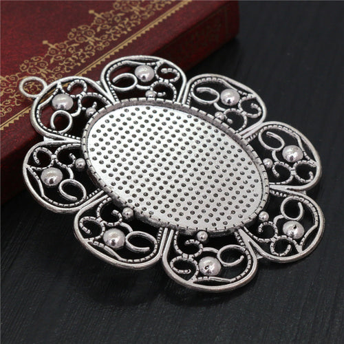 30x40mm 15g Zinc Alloy Charm Pendant for DIY Necklace Bracelet Jewelry Making