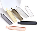 25x50mm 3g 5g 8g Gold Zinc Alloy Charm Pendant for DIY Necklace Bracelet Jewelry Making view 4