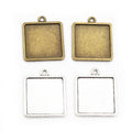 25mm 4.5g Zinc Alloy Charm Pendant for DIY Necklace Bracelet Jewelry Making view 5