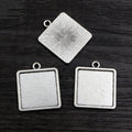 25mm 4.5g Zinc Alloy Charm Pendant for DIY Necklace Bracelet Jewelry Making view 2