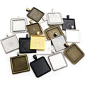 25mm 8g Gold Zinc Alloy Charm Pendant for DIY Necklace Bracelet Jewelry Making view 2