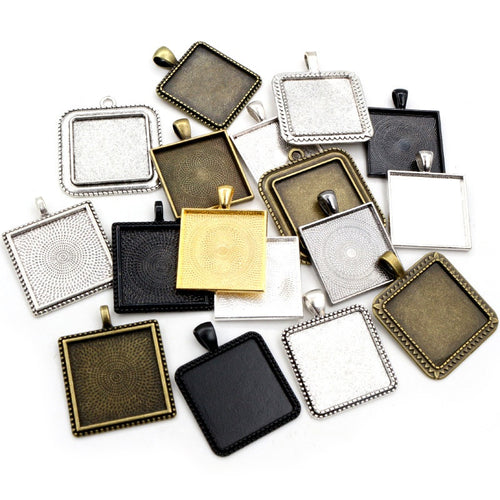 25mm 8g Gold Zinc Alloy Charm Pendant for DIY Necklace Bracelet Jewelry Making