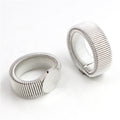 12mm Inner Diameter 6g Elastic Ring Gemstone Base Tray For DIY Time Gem Jewelry Accessories view 2
