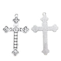 Zinc Alloy Cross Charm Pendant No.385918 for DIY Necklace Bracelet Jewelry Making view 3