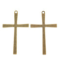 Zinc Alloy Cross Charm Pendant No.521831 for DIY Necklace Bracelet Jewelry Making view 3