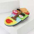 Acrylic Abstract Portrait Brooch For Unisex Clothing Decoration view 3