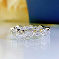 2024 New Pear Shape Small Water Drop Ring European American Style Unisex Fashion Finger Ring view 2