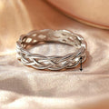 European American Fashion Metal Engagement Ring And Midi Tail Ring For Women Jewelry view 4