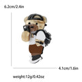 Acrylic 3D Bear Brooch For Cute Animal Apparel Decoration view 4