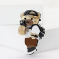 Acrylic 3D Bear Brooch For Cute Animal Apparel Decoration view 1