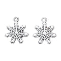 Zinc Alloy Snowflake Charm Pendant No.455796 for DIY Necklace Bracelet Jewelry Making view 2