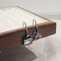Luxury Asymmetric Teacup And Cake Drop Alloy Rhinestone Crystal Sweet Cool Design Hook Earrings view 3