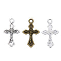 Zinc Alloy Cross Charm Pendant No.577842 for DIY Necklace Bracelet Jewelry Making view 5