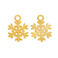 Zinc Alloy Snowflake Charm Pendant No.025975 for DIY Necklace Bracelet Jewelry Making view 4