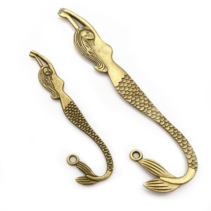 80x20mm 120x33mm 6g 15g Gold Zinc Alloy Charm Pendant for DIY Necklace Bracelet Jewelry Making