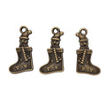 Zinc Alloy Christmas Stocking Charm Pendant for DIY Necklace Bracelet Jewelry Making view 2