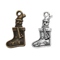 Zinc Alloy Christmas Stocking Charm Pendant for DIY Necklace Bracelet Jewelry Making view 4