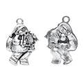 Zinc Alloy Santa Claus Charm Pendant for DIY Necklace Bracelet Jewelry Making view 3