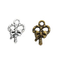 Zinc Alloy Candy Cane Charm Pendant for DIY Necklace Bracelet Jewelry Making view 4