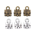 Zinc Alloy Gift Box Charm Pendant No.570932 for DIY Necklace Bracelet Jewelry Making view 4