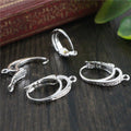 20x11mm Copper Plated Ear Clutch Earring Hook DIY Earring Findings Jewelry Accessories 0.5g Earrings view 4