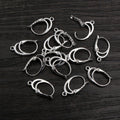 20x11mm Copper Plated Ear Clutch Earring Hook DIY Earring Findings Jewelry Accessories 0.5g Earrings view 3