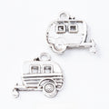 Antique Silver Zinc Alloy Car Charm Pendant for DIY Necklace Bracelet Jewelry Making view 1