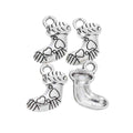 Zinc Alloy Christmas Stocking Charm Pendant No.120238 for DIY Necklace Bracelet Jewelry Making view 3