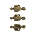 Zinc Alloy Arrow Heart Charm Pendant for DIY Necklace Bracelet Jewelry Making view 3