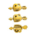 Zinc Alloy Arrow Heart Charm Pendant for DIY Necklace Bracelet Jewelry Making view 4