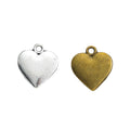 Zinc Alloy Heart Charm Pendant No.497389 for DIY Necklace Bracelet Jewelry Making view 4