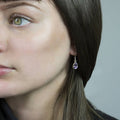 New Trendy Water Drop Earrings For Women Elegant Urban Office Lady Versatile Fashion Jewelry view 3