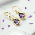 New Trendy Water Drop Earrings For Women Elegant Urban Office Lady Versatile Fashion Jewelry view 2