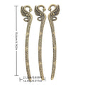 Antique Bronze Zinc Alloy Bookmark Charm Pendant No.167816 for DIY Necklace Bracelet Jewelry Making view 1