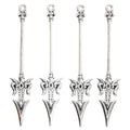Antique Silver Zinc Alloy Weapon Charm Pendant No.833102 for DIY Necklace Bracelet Jewelry Making view 2