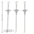 Zinc Alloy Weapon Charm Pendant No.193236 for DIY Necklace Bracelet Jewelry Making view 1