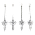 Antique Silver Zinc Alloy Weapon Charm Pendant No.136529 for DIY Necklace Bracelet Jewelry Making view 2