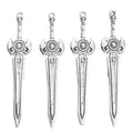 Antique Silver Zinc Alloy Weapon Charm Pendant No.860282 for DIY Necklace Bracelet Jewelry Making view 2