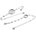 Time Gem 12-20mm Inner Size Stainless Steel Bracelet Tray Bases For DIY Jewelry view 4