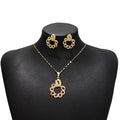 European American Vintage Geometric Round Stainless Steel Earrings 2 Piece Set For Women view 5
